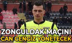 Zonguldakspor - Mardinspor maçını Can Cengiz yönetecek