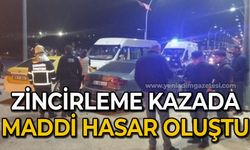 Üç araç kaza yaptı!