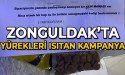 Zonguldak'ta yürekleri ısıtan sipariş kampanyası