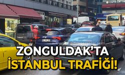 Zonguldak'ta İstanbul trafiği!