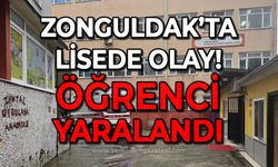 Zonguldak'ta lisede olay: Öğrenci yaralandı