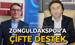 Zonguldakspor'a çifte destek