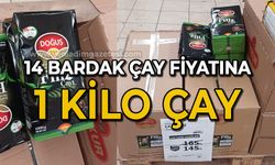 14 bardak çay fiyatına bir kilo çay