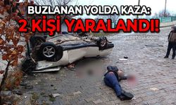 Buzlanma kazaları beraberinde getirdi: 2 yaralı