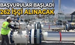 Başvurular başladı: 262 işçi alınacak