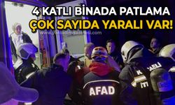 4 katlı binada doğal gaz patlaması: 13 yaralı