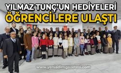 Adalet Bakanı Yılmaz Tunç’un hediyeleri öğrencilere ulaştırıldı