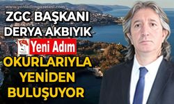 ZGC Başkanı Derya Akbıyık Yeni Adım'da okurlarıyla yeniden buluşuyor