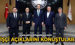 İşçi açıklarını konuştular