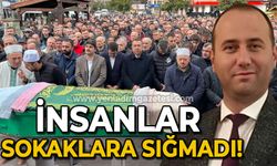 İnsanlar sokaklara sığmadı!