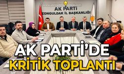 AK Parti'de kritik toplantı