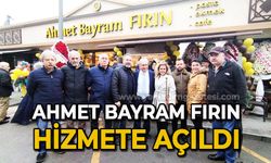 Ahmet Bayram Fırın&Cafe açıldı