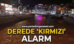 Derede 'Kırmızı' alarm