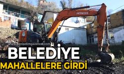 Belediye o mahallelere girdi