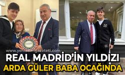 Arda Güler, baba ocağına geldi