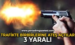 Trafikte birbirlerine ateş açtılar: 2 sürücü ve 1 yolcu yaralandı