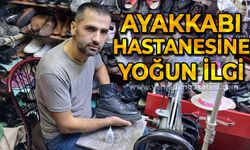 Ayakkabı hastanesine büyük ilgi