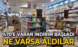 Yüzde 70'e varan indirim başladı: Ne varsa aldılar