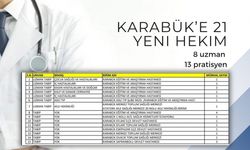 21 hekim ataması yapıldı