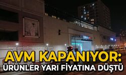 AVM kapanıyor: Ürünler yarı fiyatına düştü!