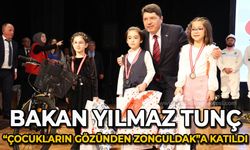 Adalet Bakanı Yılmaz Tunç "Çocukların Gözünden Zonguldak"a katıldı