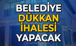 Belediye dükkan ihalesi yapılacak