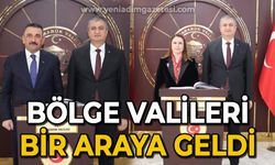 Bölge Valileri bir araya geldi