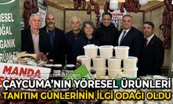 Çaycuma’nın yöresel ürünleri, tanıtım günlerinin ilgi odağı oldu