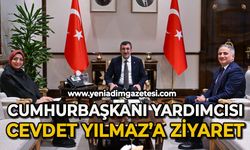 Cumhurbaşkanı Yardımcısı Cevdet Yılmaz’a ziyaret