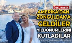 Amerika'dan geldiler, 21 yıllık evliliklerini kutladılar