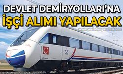 Türkiye Cumhuriyeti Devlet Demiryolları'na çok sayıda personel alımı yapılacak