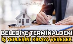 Terminalde çok sayıda iş yeri kiraya verilecek