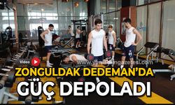 Zonguldakspor Dedeman Otel'de güç depoladı