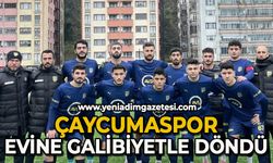 Çaycumaspor evine galibiyetle döndü: 5-0