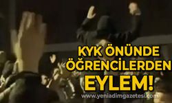 Öğrencilerden su eylemi