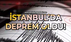 İstanbul'da deprem: Büyük panik yaşandı!