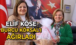 Elif Köse, Burcu Köksal’ı ağırladı