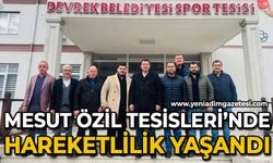 Mesut Özil tesislerinde önemli görüşme