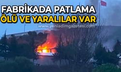 Fabrikada patlama: Çok sayıda ölü ve yaralı var!