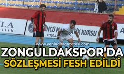 Zonguldakspor’da sözleşmesi fesh edildi