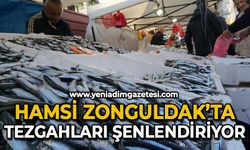 Hamsi Zonguldak’ta tezgahları şenlendiriyor