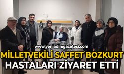 Milletvekili Saffet Bozkurt hastaları ziyaret etti