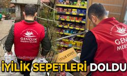 İyilik sepetleri doldu