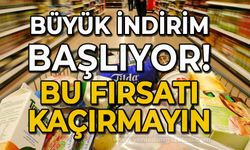 Büyük indirim başlıyor: Bu fırsatı kaçırmayın