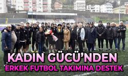 Kadın Gücü'nden erkek futbol takımına destek