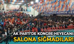 AK Parti'de kongre heyecanı: Salona sığmadılar