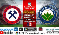 Zonguldakspor FK - Bursa Nilüfer maçı KANAL Z ekranlarında canlı yayınlanacak