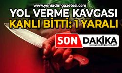 Yol verme kavgası kanlı bitti: 1 yaralı