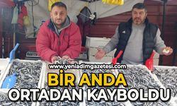 Bir anda ortadan kayboldu