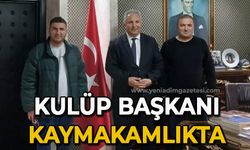 Kulüp başkanı Kaymakamlık'ta